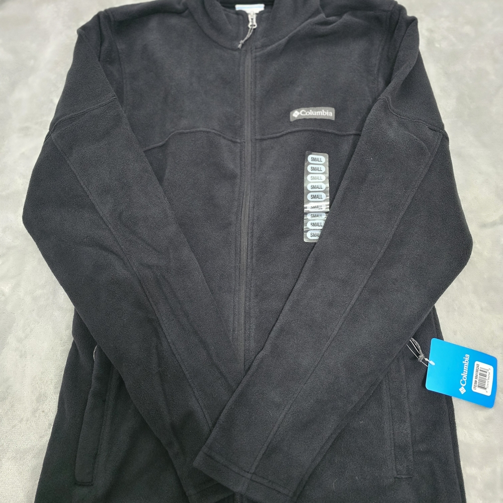 Columbia Black Full-Zip Fleece Jacket
